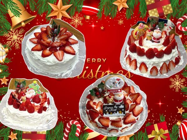 クリスマスケーキ作り