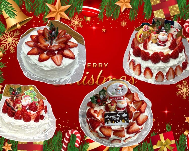 クリスマスケーキ作り